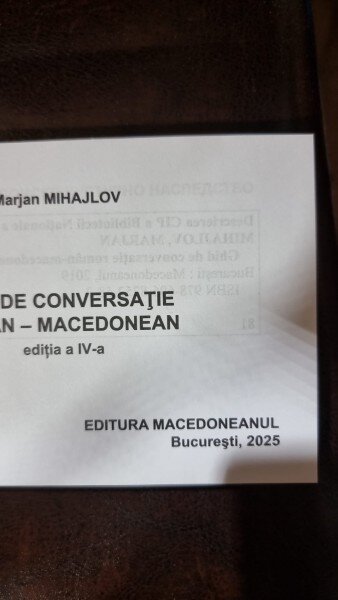 Ghid de conversatie roman macedonean - Mihajlov Marjan