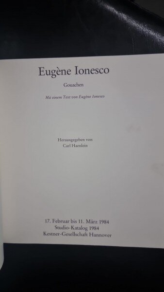 Gouachen - Eugene Ionesco (album)