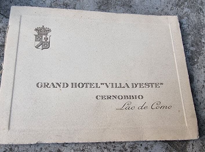 Grand Hotel "Villa D'Este" Cernobbio Lac de Como