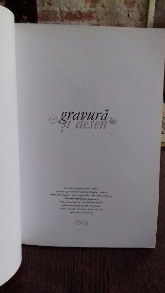 GRAVURA SI DESEN - CATALOG PROIECT IITINERAR