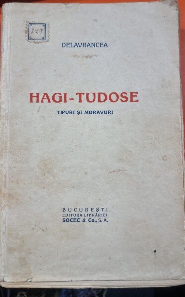 HAGI TUDOSE - DELAVRANCEA