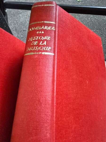 Histoire de la Musique - J. Combarieu Vol. II si III