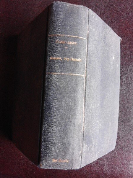 Humain, trop Humain - Friedrich Nietzsche  2 volume coligate, text in limba franceza