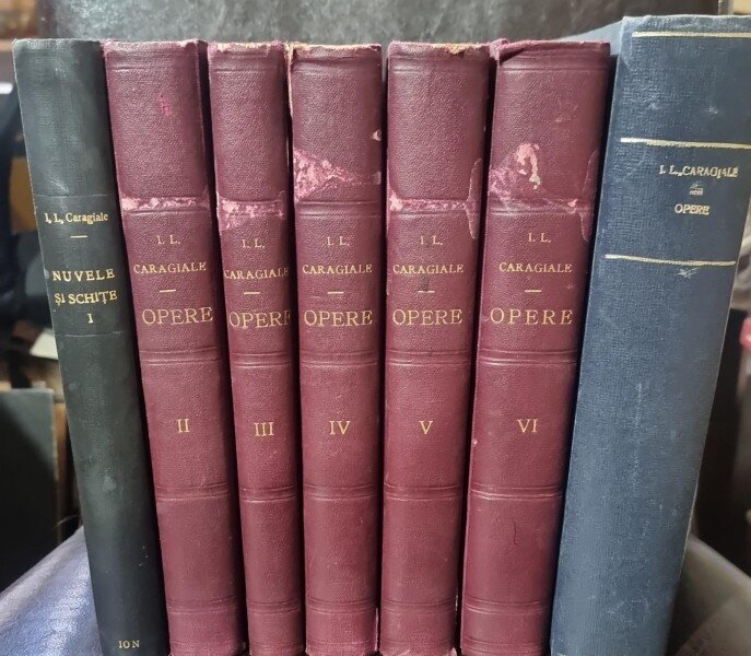 I.L. Caragiale - Opere (7 volume) - editia Zarifopol, Cioculescu