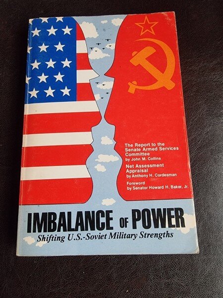 Imbalance of power, Shifting U.S.-Soviet Military Strengths - John M. Collins  (carte in limba engleza)