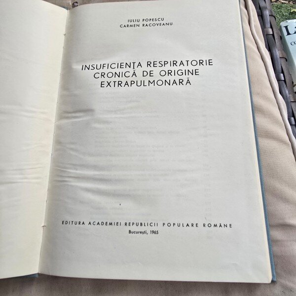 Insuficienta respiratorie cronica de origine extrapulmonara - Iuliu Popescu, Carmen Racoveanu