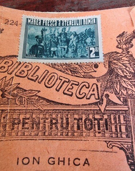 Ion Ghica - Scrisori catre V. Alecsandri Vol. I (+ timbru fiscal tip A)