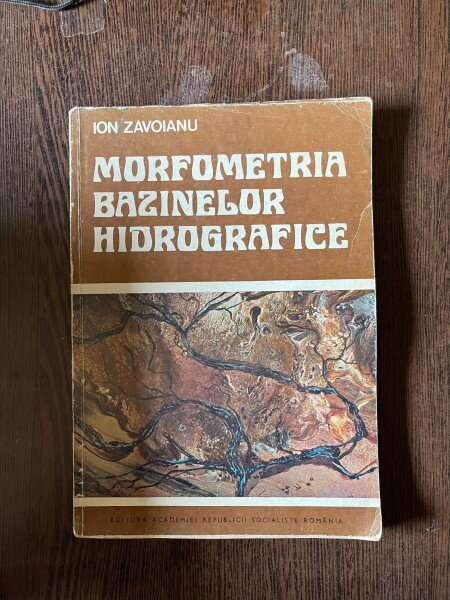 Ion Zavoianu - Morfometria bazinelor hidrografice