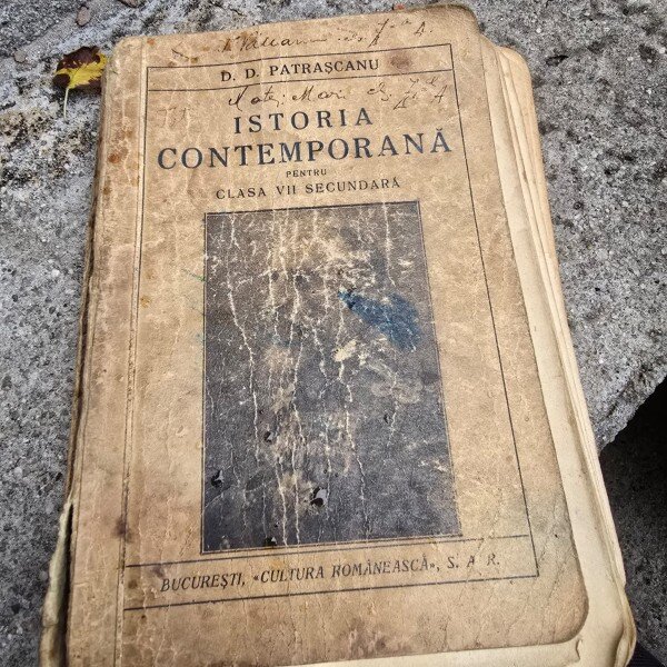 Istoria contemporana pentru clasa a VII-a secundara - D.D. Patrascanu
