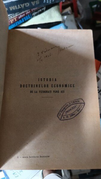 ISTORIA DOCTRINELOR ECONOMICE - CHARLES GIDE