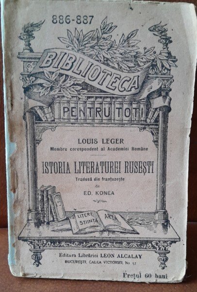 Istoria literaturii rusesti - Louis Leger