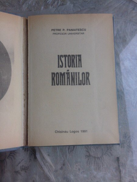 ISTORIA ROMANILOR - PETRE P. PANAITESCU