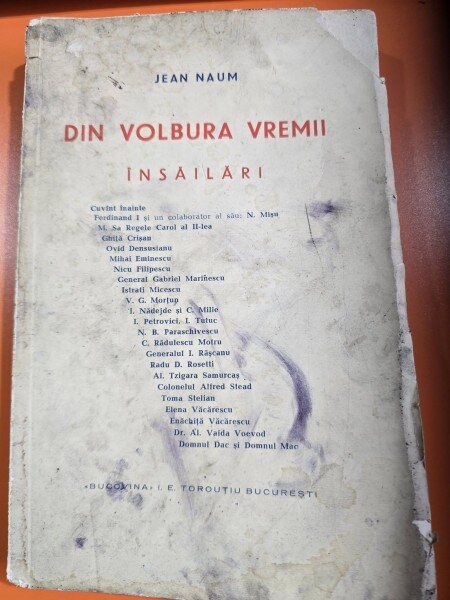 Jean Naum - Din Vorba Vremii. Insăilări