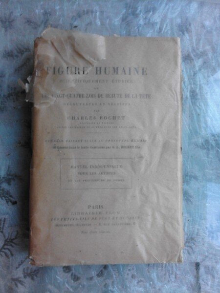 LA FIGURE HUMAINE, SCIENTIFIQUEMENT ETUDIEE - CHARLES ROCHET  (CARTE IN LIMBA FRANCEZA)