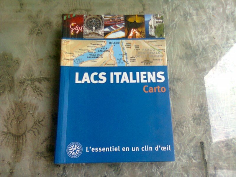LACS ITALIENS, CARTOGUIDES  (TEXT IN LIMBA FRANCEZA)