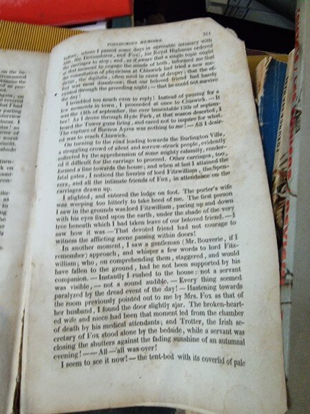 Lady Charlote Bury - Memoirs of a Peeress or the days of fox
