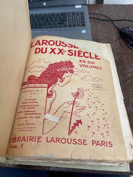 Larousse du XXe Siecle en six volumes (contine Fasciculele 1-61, vezi descriere)