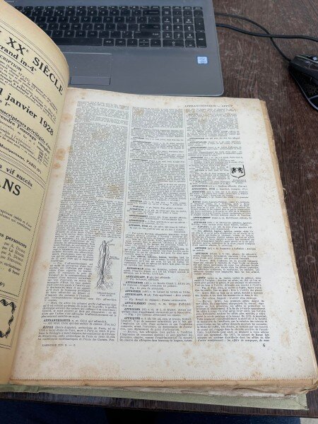 Larousse du XXe Siecle en six volumes (contine Fasciculele 1-61, vezi descriere)