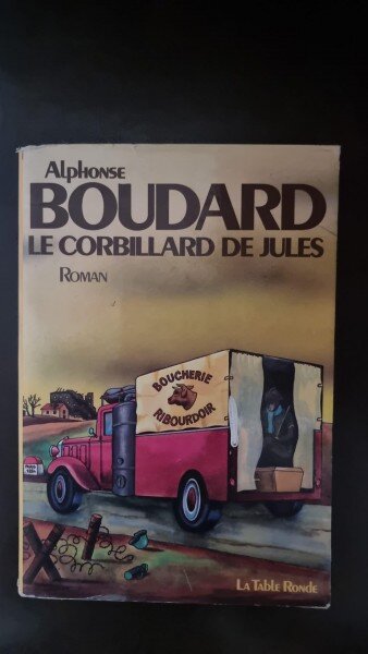 LE CORBILLARD DE JULES - ALPHONSE BOUDARD  (CARTE IN LIMBA FRANCEZA)