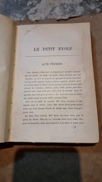 Le Petit Eyolf - Henrik Ibsen