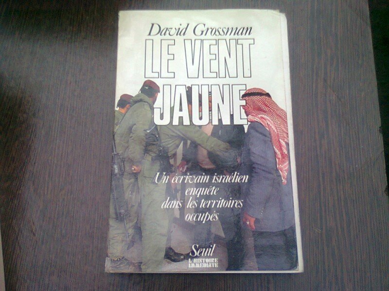LE VENT JAUNE - DAVID GROSSMAN  (CARTE IN LIMBA FRANCEZA)