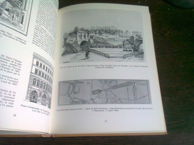 LES GRANDES GARES PARISIENNES AU XIX SIECLE - KAREN BOWIE  (CARTE IN LIMBA FRANCEZA)