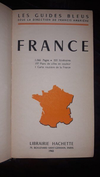 Les guide bleus France