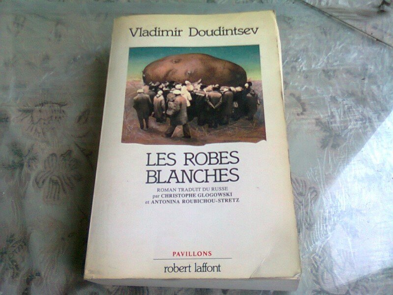 LES ROBES BLANCHES - VLADIMIR DOUDINTSEV  (CARTE IN LIMBA FRANCEZA)
