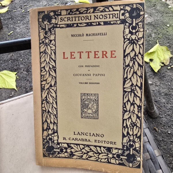 Lettere - Niccolo Machiavelli