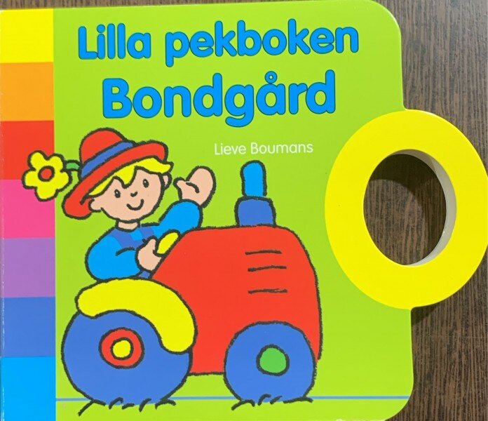 Lilla pekboken Bondgard (Carte mica de ferma- carte cartonata, in suedeza)