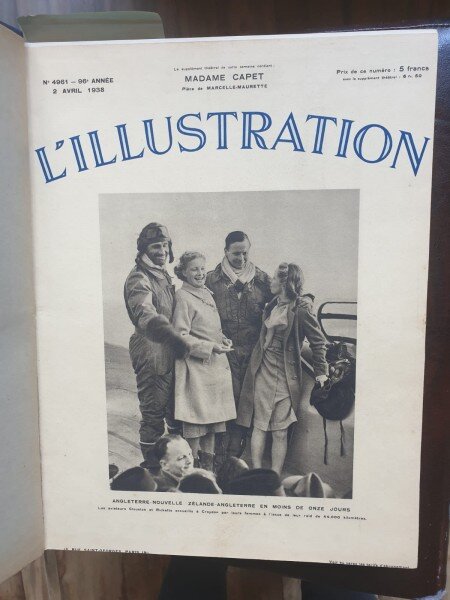 LIllustration 1938 - ziar francez, mai multe numere coligate (2 Avril 1938 - 25 Juin 1938)