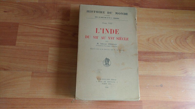 L'INDE DU VII AU XVI SIECLE-M. ISHWARI PRASAD