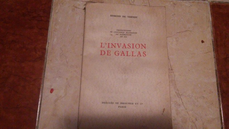 L'INVASION DE GALLAS - INVAZIA GALILOR - EDMOND DE VERNISY
