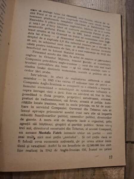 Lumea Musulmană (cu dedicatia autorului pentru Anton Alexandrescu lider al factiunii taraniste (PNT-AA) - N. N. Vasiliu