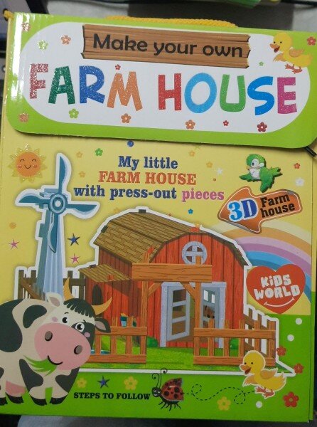 Make your own Farm House (Construieste-ti propria ferma - carte in limba engleza)