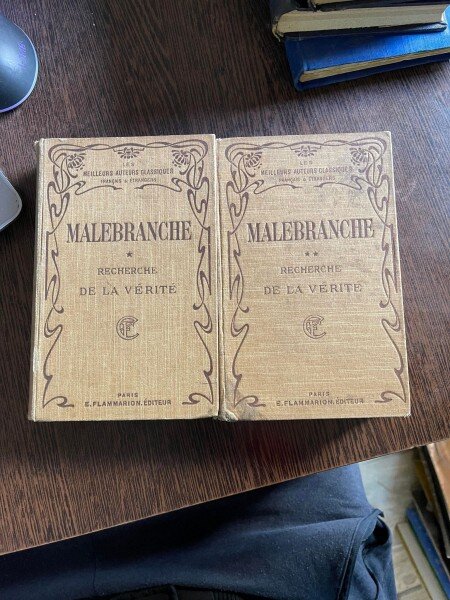 Malebranche - Recherche de la Verite (2 volume)