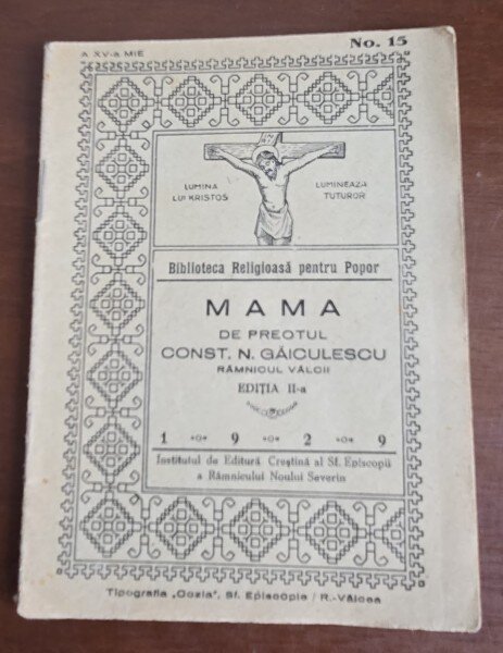 Mama - Preotul Const. N. Gaiculescu