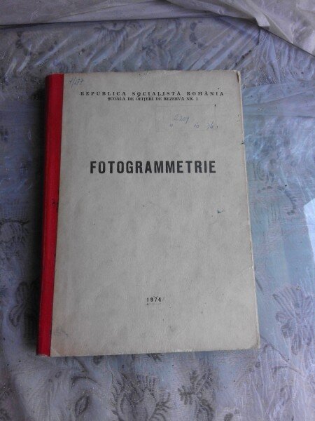 MANUAL DE FOTOGRAMMETRIE - TEODORU VASILE