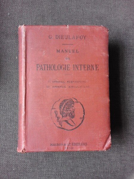 MANUEL DE PHATOLOGIE INTERNE - G. DIEULAFOY  VOL.I  (CARTE IN LIMBA FRANCEZA)