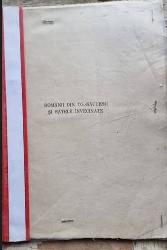 Maria I. Negreanu - Romanii din Targu Secuiesc si Satele invecinate