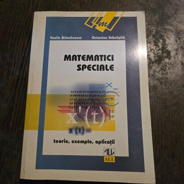 MATEMATICI SPECIALE - VASILE BRINZANESCU