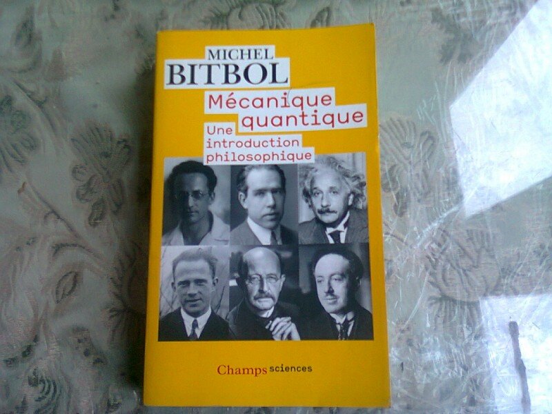 MECANIQUE QUANTIQUE - MICHEL BITBOL  (CARTE IN LIMBA FRTANCEZA)