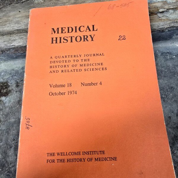 Medical History, volume 18, number 4, october 1974