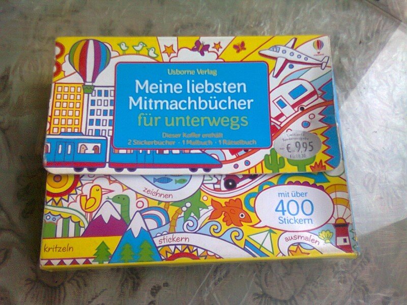 MEINE LIEBSTEN MITMACHBÜCHER FÜR UNTERWEGS  (SET PENTRU COPII)