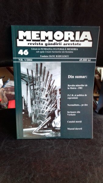 MEMORIA - REVISTA GANDIRII ARESTATE NR.1/2004