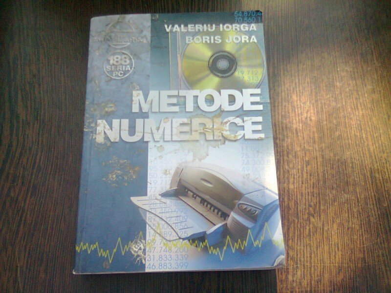 METODE NUMERICE - VALERIU IORGA
