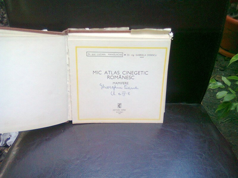 Mic atlas cinegetic romanesc - mamifere - Lucian Manolache