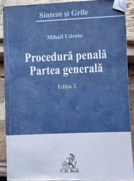 Mihail Udroiu - Procedur Penala. Partea Speciala