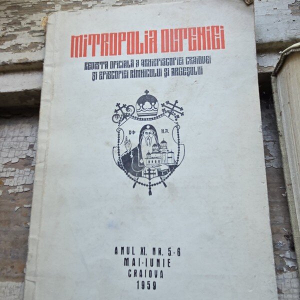 Mitropolia Olteniei - Revista oficiala a Arhiepiscopiei Craiovei si Episcopiei Rimnicului si Argesului Nr. 9-12 1959