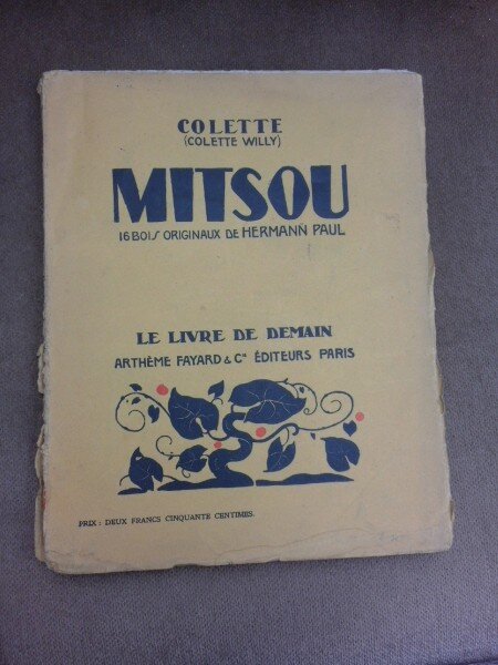 Mitsou, 16 bois originaux de Hermann Paul - Colette Willy  (carte in limba francza)
